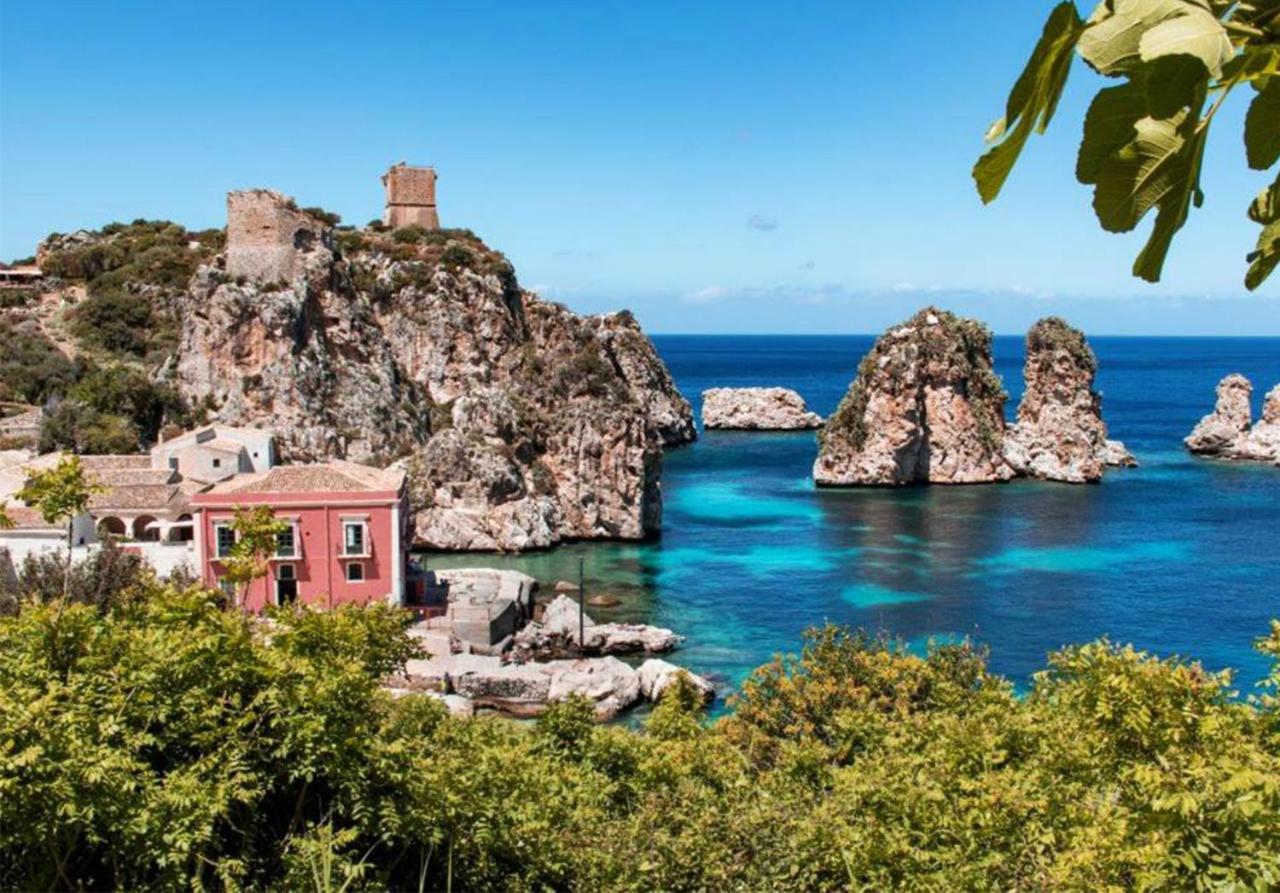 Villa Luxury Con Piscina Privata Vista Mare - Castellammare Del Golfo Exteriör bild